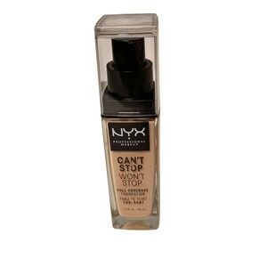 NYX Can't Stop Won't‎ Stop Full Coverage Foundation Vanilla CSWSF06